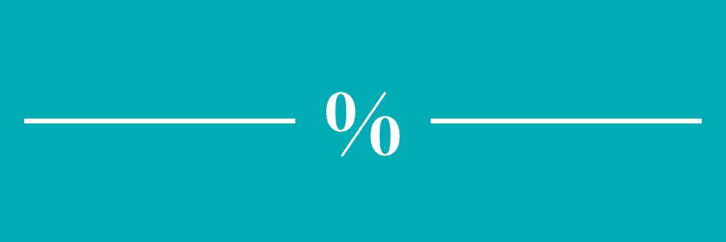 Hvordan regner man med procent